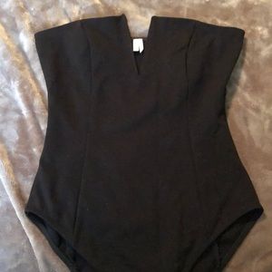 Black bodysuit